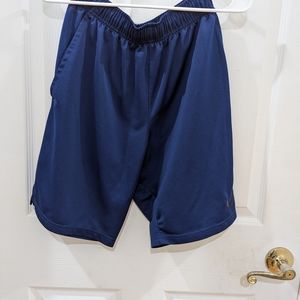 Nike Boys Navy Blue Athletic Shorts